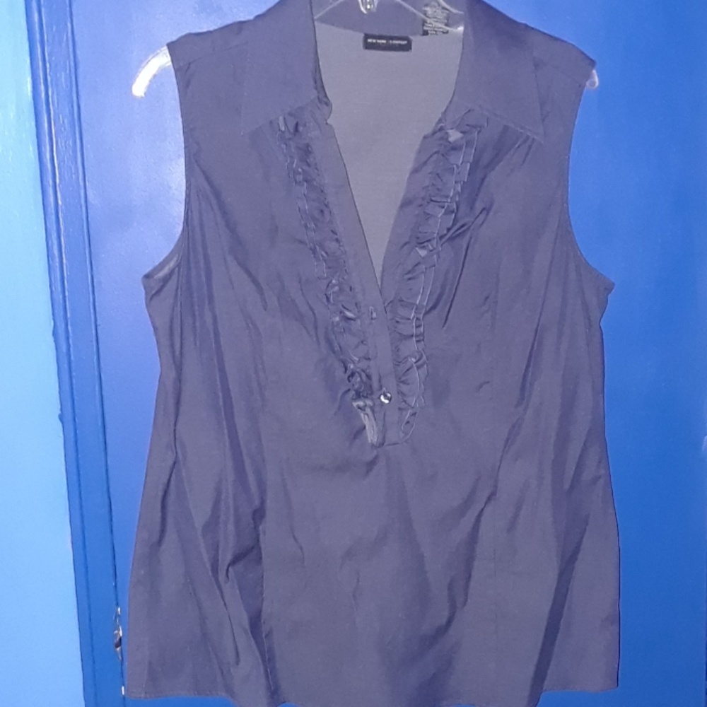 New York & Company City Stretch sleeves blouses